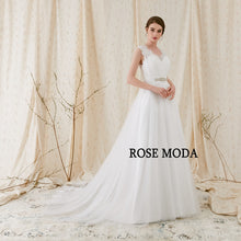 Load image into Gallery viewer, rosemoda weddingdress side