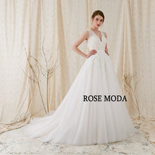 Load image into Gallery viewer, rosemoda weddingdress side