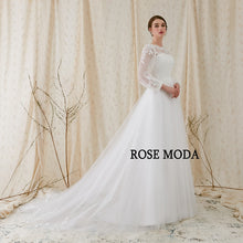 Load image into Gallery viewer, rosemoda weddingdress side