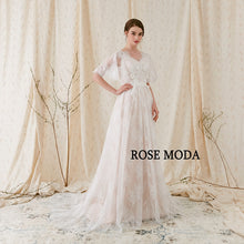 Load image into Gallery viewer, rosemoda weddingdress side