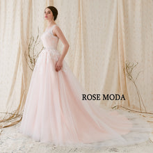 Load image into Gallery viewer, rosemoda weddingdress side