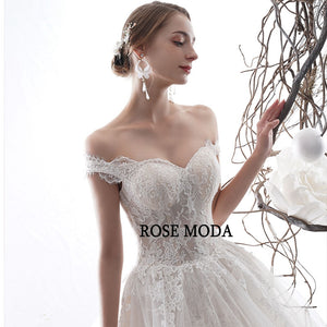 RoseModaLuxuryOfftheShoulderFrenchLaceWeddingDressIvoryandChampagnePrincessBallGownLongTrain-e.jpg