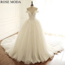 Load image into Gallery viewer, Rosemoda-beaded-lace-ball-gown-wedding-dress-a_36f33cde-390b-41cf-9cd8-945163d07145.jpg
