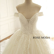 Load image into Gallery viewer, Rosemoda-beaded-lace-ball-gown-wedding-dress-c_8114a983-7003-41b7-929f-cb188491bead.jpg
