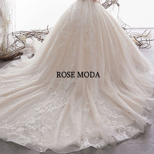 RosemodaLuxuryGlitteringWeddingDressPrincessWeddingBallGownwithLacesLongTrainCustomMake-f.jpg