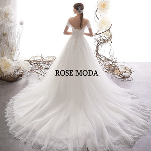 RosemodaLuxuryOfftheShoulderPrincessWeddingBallGownwithLaceTulleWeddingDressLongTrainCustomMake-b.jpg