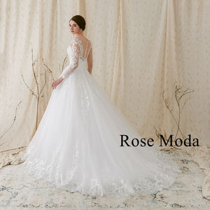 rosemoda-a-line-lace-weddingdress-e-backside