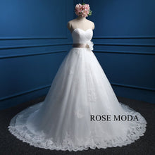 Load image into Gallery viewer, rosemoda-ball-gown-wedding-dress-with-detachable-belt-b.jpg
