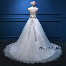 Load image into Gallery viewer, rosemoda-ball-gown-wedding-dress-with-detachable-belt-d.jpg
