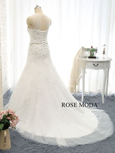 Load image into Gallery viewer, rosemoda-bateau-neckline-trumpet-wedding-dress-e.jpg
