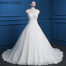 Load image into Gallery viewer, rosemoda-beaded-chantilly-lace-ball-gown-wedding-dress-a.jpg
