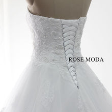 Load image into Gallery viewer, rosemoda-beaded-chantilly-lace-ball-gown-wedding-dress-g_492d545f-d2cd-4d91-9245-886d61609f13.jpg
