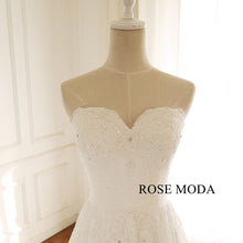 Load image into Gallery viewer, rosemoda-beaded-lace-a-line-bridal-dress-f.jpg
