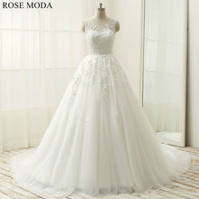 Load image into Gallery viewer,     rosemoda-beaded-lace-ball-gown-wedding-dress-a_7f342e8a-f41b-4c1d-8a70-295b26ab8c8f.jpg
