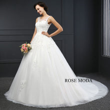 Load image into Gallery viewer, rosemoda-beaded-lace-ball-gown-wedding-dress-f_a162997b-1ac1-492d-b62a-5a61c34fef2c.jpg
