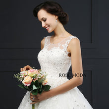 Load image into Gallery viewer,     rosemoda-beaded-lace-ball-gown-wedding-dress-h.jpg
