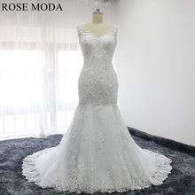 Load image into Gallery viewer, rosemoda-beaded-lace-mermaid-wedding-dress-a_d79317a3-70ce-4114-a289-2d2fc5c0a71a.jpg
