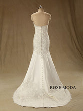 Load image into Gallery viewer, rosemoda-beaded-lace-satin-mermaid-wedding-dress-c.jpg
