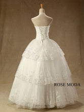 Load image into Gallery viewer, rosemoda-beaded-princess-wedding-dress-c.jpg
