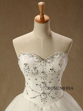 Load image into Gallery viewer, rosemoda-beaded-sequin-lace-princess-ball-gown-wedding-dress-d.jpg
