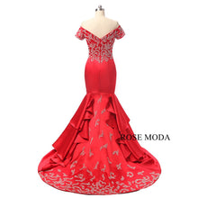 Load image into Gallery viewer, rosemoda-beaded-trumpet-evening-dress-c.jpg
