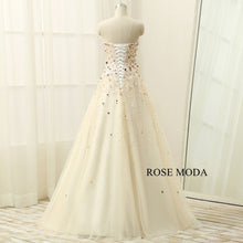 Load image into Gallery viewer, rosemoda-bling-a-line-prom-dress-c.jpg
