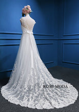 Load image into Gallery viewer, rosemoda-cap-sleeve-a-line-weddingdress-e.jpg
