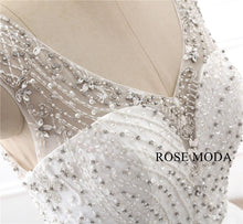 Load image into Gallery viewer, rosemoda-cap-sleeve-delicate-beaded-ball-gown-wedding-dress-g.jpg
