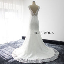 Load image into Gallery viewer, rosemoda-cap-sleeve-lace-mermaid-wedding-dress-d_b15decae-1b2a-4333-8c26-f2616bf6148f.jpg
