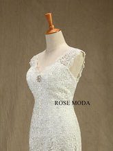 Load image into Gallery viewer, rosemoda-cap-sleeve-lace-mermaid-wedding-dress-e_209bc441-0f26-4069-b8c8-1e10f0c64b96.jpg
