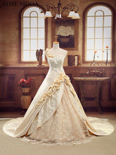 Load image into Gallery viewer, rosemoda-champagne-embroidery-ball-gown-wedding-dress-a.jpg
