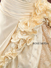 Load image into Gallery viewer, rosemoda-champagne-embroidery-ball-gown-wedding-dress-i.jpg
