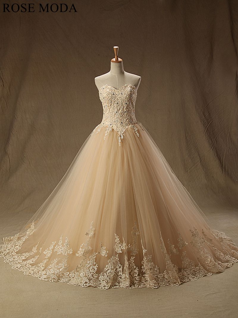 rosemoda-champagne-lace-ball-gown-wedding-dress-with-long-veil-a.jpg