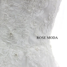 Load image into Gallery viewer, rosemoda-chantilly-lace-a-line-wedding-dress-g.jpg
