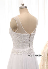 Load image into Gallery viewer, rosemoda-chiffon-a-line-wedding-dress-h.jpg
