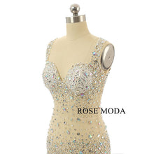 Load image into Gallery viewer, rosemoda-crystal-illusion-prom-dress-for-nightclub-f.jpg
