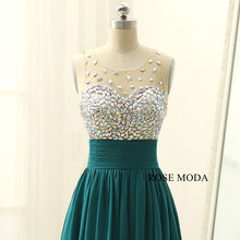 Load image into Gallery viewer, rosemoda-crystal-short-prom-dress-h.jpg
