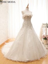 Load image into Gallery viewer, rosemoda-dropped-beaded-ball-gown-wedding-dress-c.jpg
