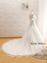 Load image into Gallery viewer, rosemoda-dropped-beaded-ball-gown-wedding-dress-e.jpg
