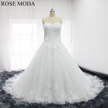 Load image into Gallery viewer, rosemoda-dropped-beaded-lace-ball-gown-wedding-dress-a.jpg
