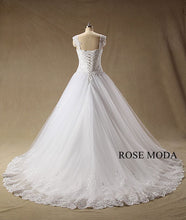 Load image into Gallery viewer, rosemoda-dropped-lace-ball-gown-wedding-dress-c_79ec0836-bd89-47f7-9860-9a94cf7c13be.jpg
