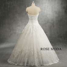 Load image into Gallery viewer, rosemoda-dropped-lace-ball-gown-wedding-dress-d.jpg
