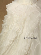 Load image into Gallery viewer, rosemoda-dropped-ruffled-organza-ball-wedding-dress-j.jpg
