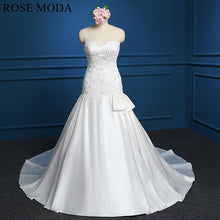 Load image into Gallery viewer, rosemoda-dropped-satin-trumpet-wedding-dress-a.jpg
