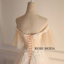 Load image into Gallery viewer, rosemoda-elegant-a-line-wedding-dress-f.jpg
