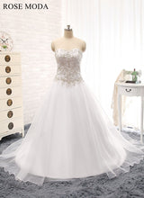 Load image into Gallery viewer, rosemoda-embroidery-ball-gown-wedding-dress-a.jpg
