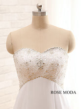 Load image into Gallery viewer, rosemoda-empire-chiffon-weddingdress-f.jpg
