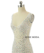 Load image into Gallery viewer, rosemoda-heavy-beaded-illusion-evening-dress-f.jpg
