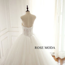 Load image into Gallery viewer, rosemoda-illusion-ball-gown-wedding-dress-f.jpg
