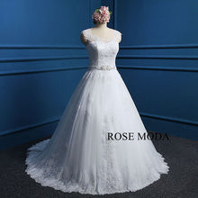 Load image into Gallery viewer, rosemoda-illusion-lace-ball-gown-wedding-dress-b.jpg
